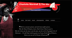 Desktop Screenshot of charlottemarshall.com