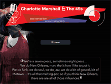 Tablet Screenshot of charlottemarshall.com